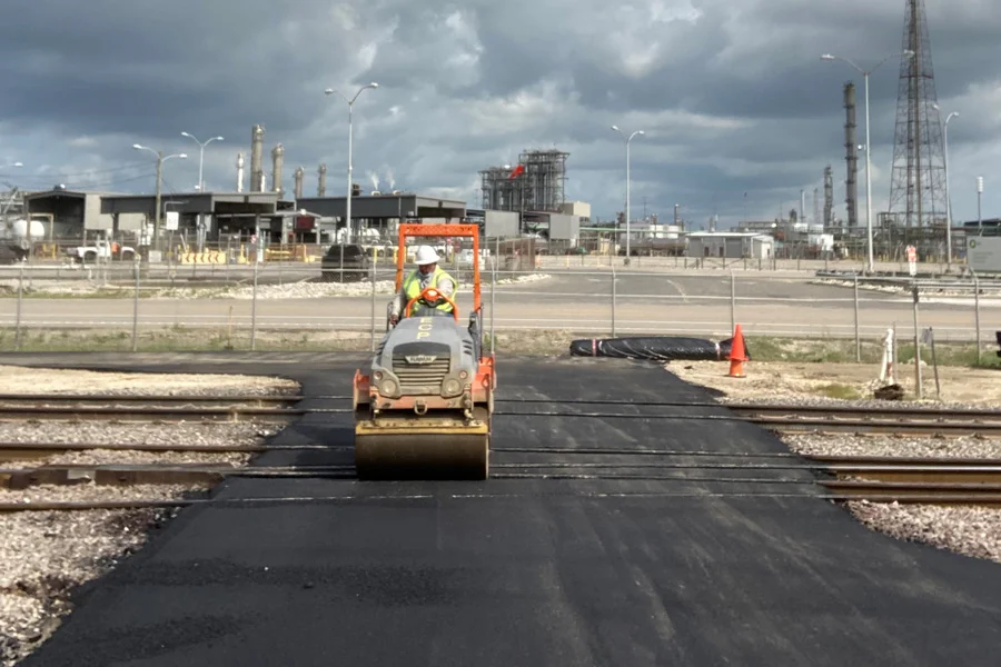 Railroad Track for Plant